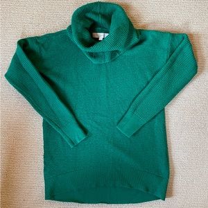 Loft tunic style cowl neck sweater